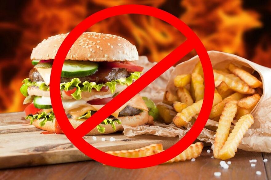 alimentos nocivos para a potencia